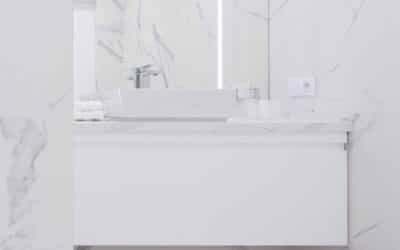 Neolith para baños: una alternativa al mármol